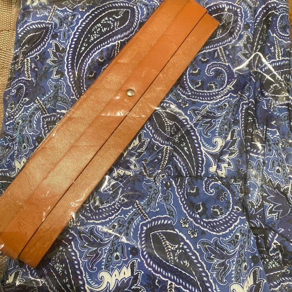 Blue Bohemian long sleeve dress​​ - Picture 3 of 4